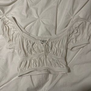 urban outfitters white milkmaid top size xs